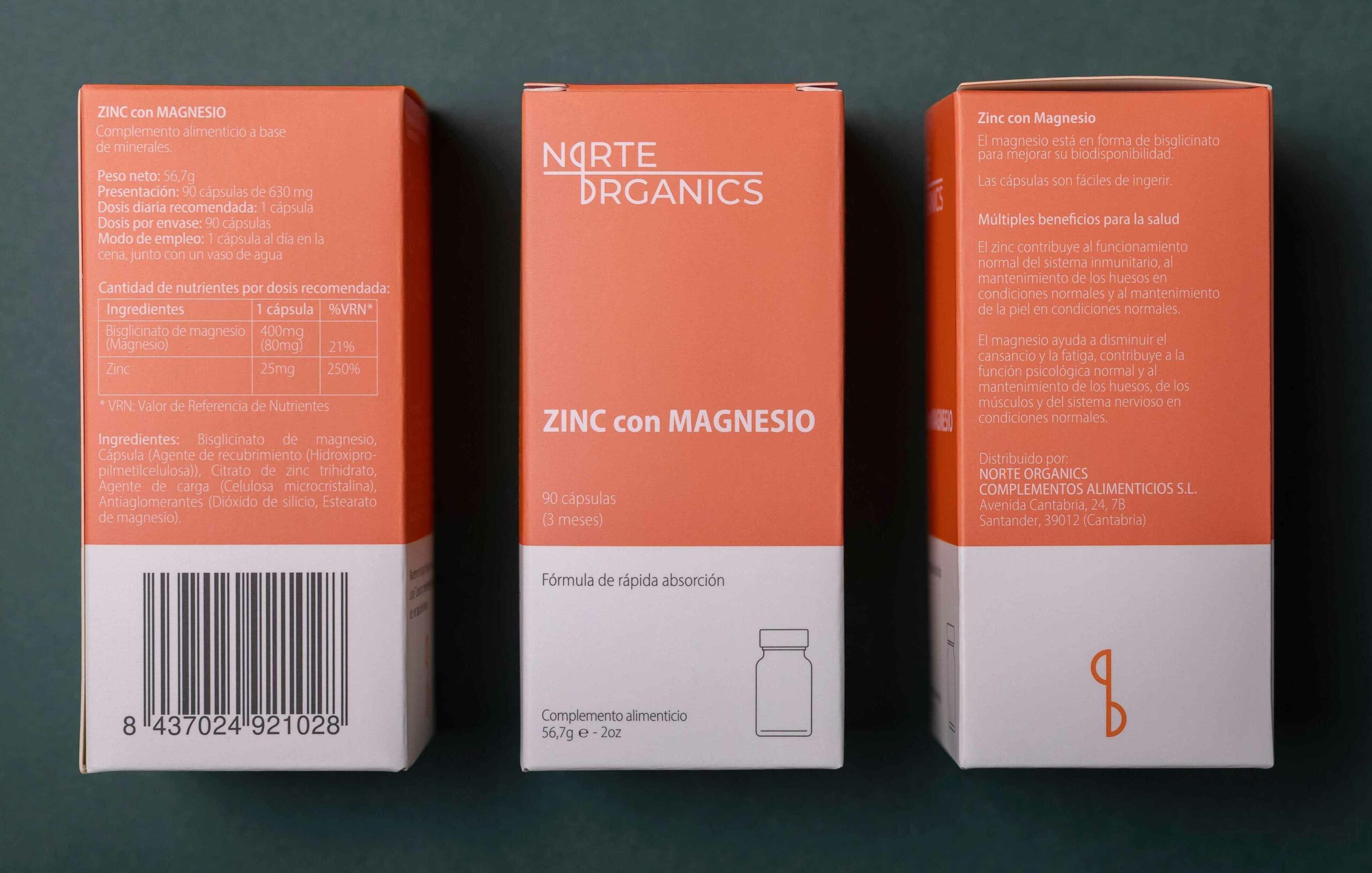 Comprar Online Magnesio + Zinc
